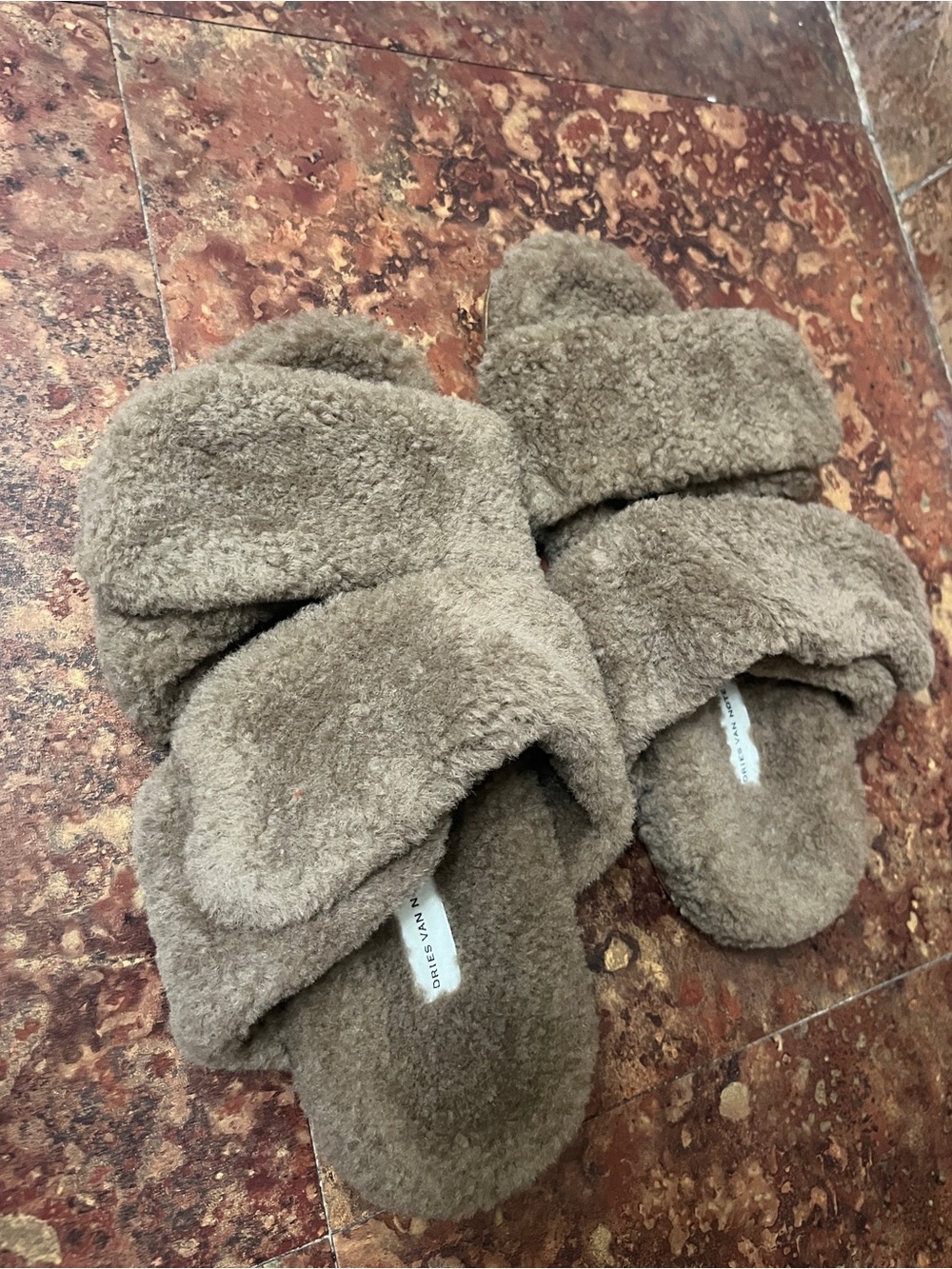 Dries Van Noten Women’s Fluffy Sandals